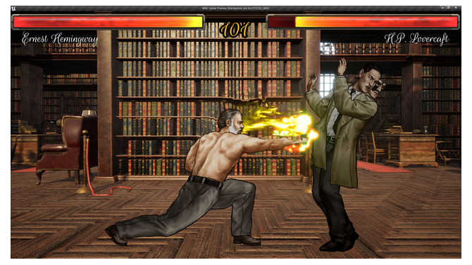 芥川龍之介やラブクラフトが殴る蹴る！文豪格ゲー『Write 'n' Fight』8月23日配信―40%オフローンチセールも