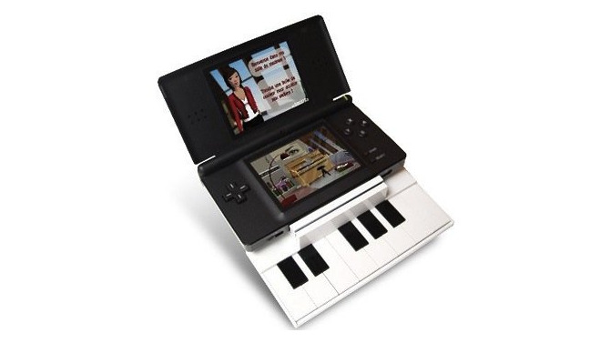 DSにピアノの鍵盤を接続－ユニークな音楽ゲームが登場