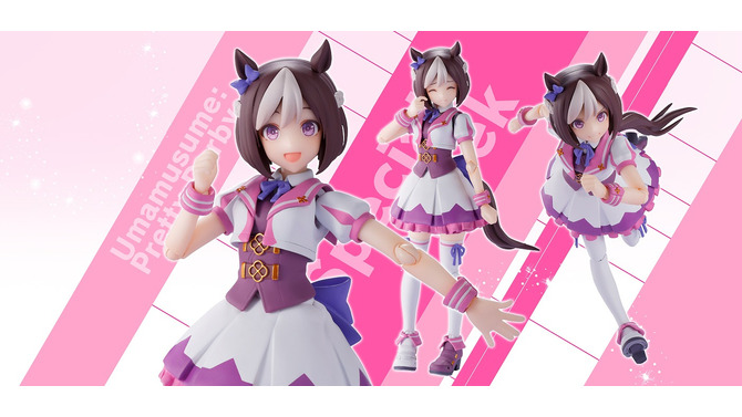 『ウマ娘』「スペシャルウィーク」の可動フィギュアが発売！豊富な表情パーツで迫力のレースから、「コメくいてー」なライブシーンまで徹底再現