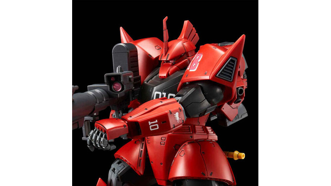 新作ガンプラ「MG ジョニー・ライデン専用ゲルググ」登場！真紅の機体形状を新規造形交え徹底再現