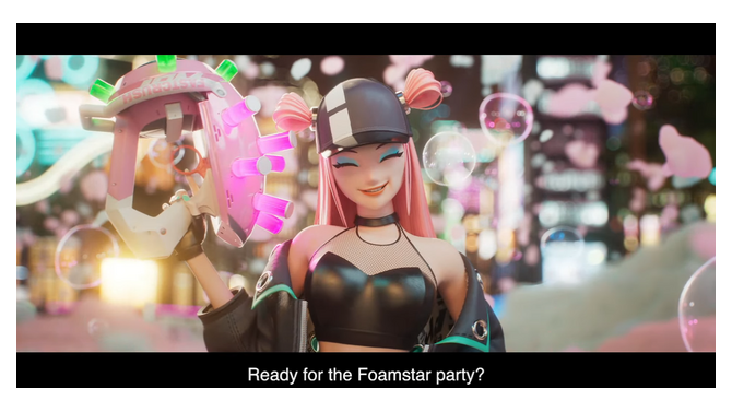 スクエニが贈る“泡で戦う”4vs4パーティシューター『FOAMSTARS』発表！美男美女が泡まみれ【PlayStation Showcase】