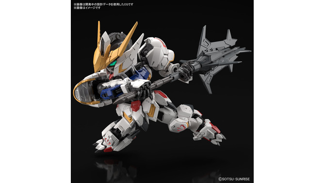 新作ガンプラ「MGSD ガンダムバルバトス」全貌公開！SD史上初の“ガンダム・フレーム表現”は必見