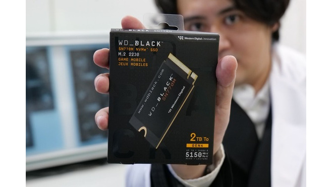 ハンドヘルドゲーミングPCの容量不足にはWD_BLACK SN770M NVMe™SSDを換装せよ！ゲーミングドクター響の天才的SSDオペテクニックでスパッと解決！