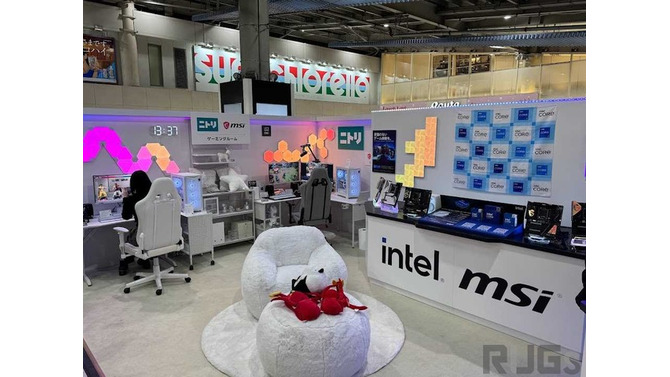 JR品川駅に「カスタムPCショールーム 2023」が出現！MSIのPCパーツとインテルCPU、ニトリのゲーミング家具が提案するスタイリッシュなライフスタイル