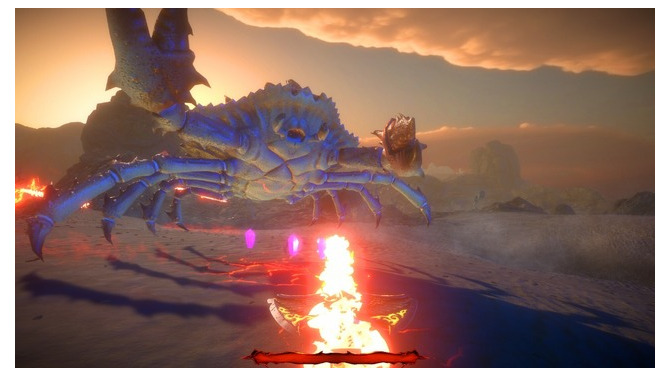 1人称視点でヴァンサバ系！？巨大蟹やタコ等の大量の敵を退けるFPS『Necroforge』発表