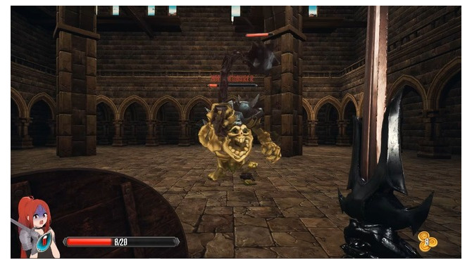 怖がりゲーマー女子の異世界探索『Get To The Gate』新デモ版リリース―恐怖が命取りになるダンジョンクローラー