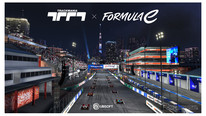 フォーミュラE × Trackmania