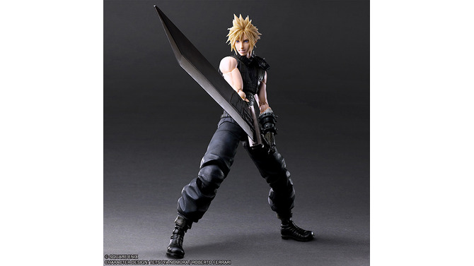 迫力ある“バトル顔”！『FFVII リバース』より「クラウド・ストライフ」がアクションフィギュアにーバスターソードなども付属で原作再現