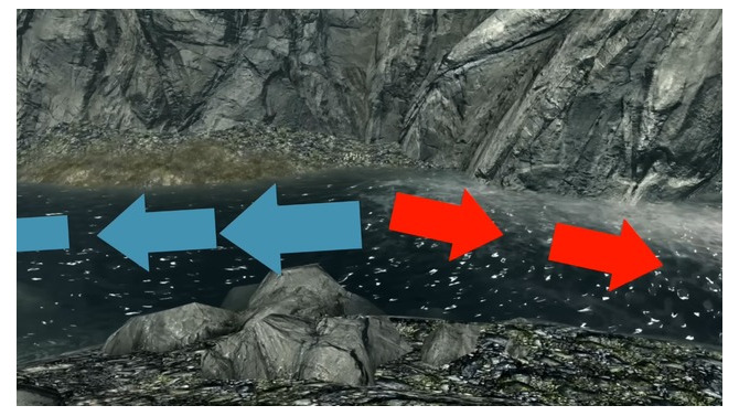 『スカイリム』の川の流れを海外YouTuberがガチ検証！「異変」が見つかるも、Modderが即修正