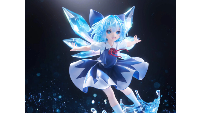 『東方Project』透き通る氷の羽「チルノ」が躍動感溢れるポージングでフィギュア化！はつらつ笑顔で元気いっぱい