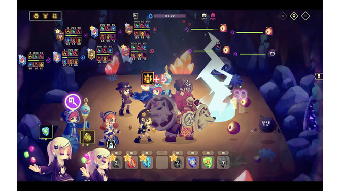 宝石取引バフ盛り系オートバトルローグライク、再び！『ビビッドワールド』体験版がSteamで公開