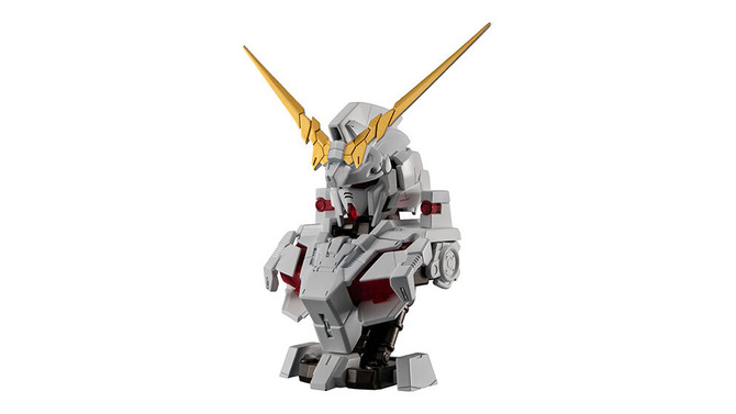 「ユニコーンガンダム」胸像モデルDX弾が再販！全種揃えて「デストロイモードグリーンフレームver.」を再現