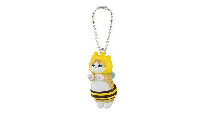 「mofusand ハチにゃんスイング」がガシャポンで展開！はちみつ壺にはまるハチにゃんがキュート