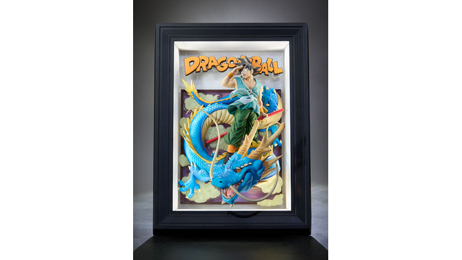 悟空と龍が飛び出しそう！「ドラゴンボール」最終話の扉絵を“立体絵画”化したフィギュアが最高にカッコ良い