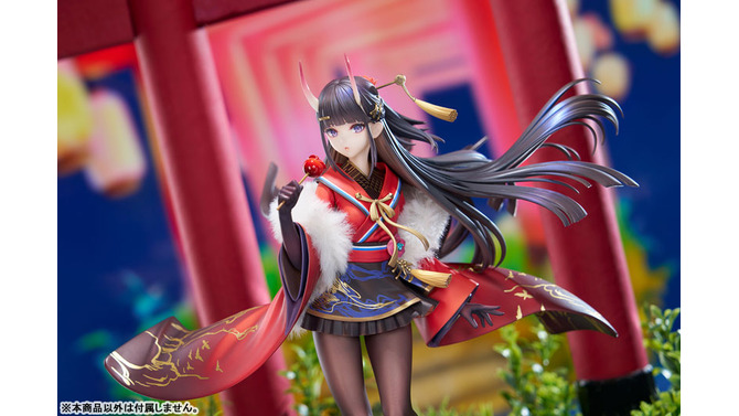 ストッキングの光沢が艶めかしい…！『アズレン』能代が着せ替えスキン「祭りの秘境？」デザインで立体化