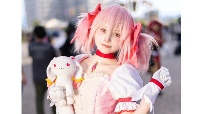 鹿目まどか「魔法少女まどか☆マギカ」／にゃんごろう（X：@magia_nyangorou）