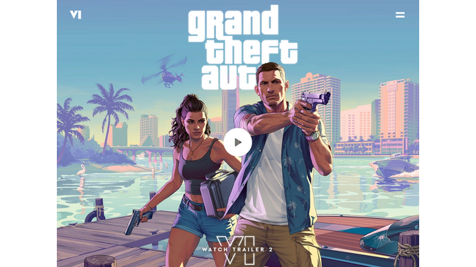 『GTA6』トレイラー第2弾、公開後10時間で驚異の約3,800万回再生！恐ろしい速度で再生回数を伸ばし続ける