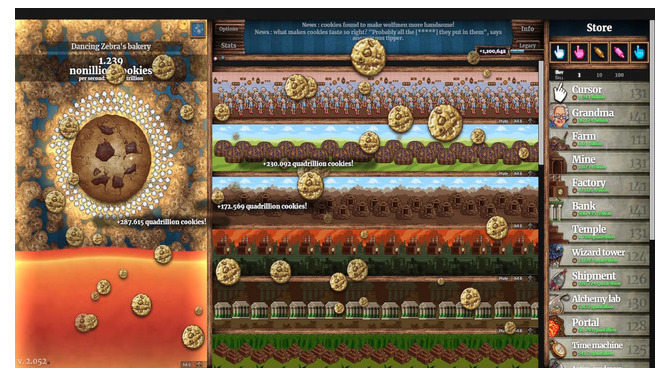 伝説の放置クリッカーゲーム『Cookie Clicker』がPS/スイッチ登場か？ストアページが突然公開