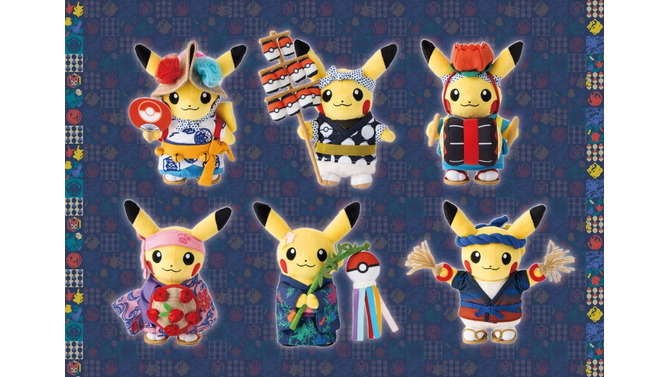 即完売した「ポケモンセンタートウホクリニューアル記念グッズ」が受注販売！お祭り衣装のピカチュウぬいぐるみ、『ポケカ』デッキシールドがラインナップ