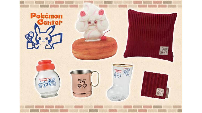 即完売となった「コメダ珈琲店×ポケモンセンターナゴヤ」一部商品が抽選販売決定！ブーツグラスやマホイップぬいぐるみなど6点が対象に
