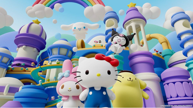 サンリオグッズだらけの幸福体験！新作パズル『ハローキティ マーチマッチ』スマホ向けに2025年夏配信
