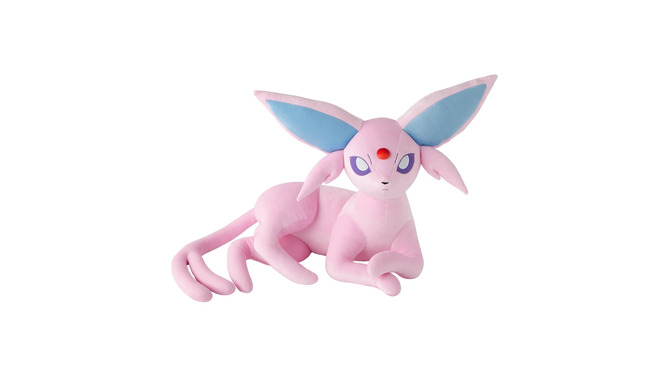 意外と大きい！『ポケモン』エーフィ、ブラッキーの等身大ぬいぐるみが予約受付中―ぐるっと見られるサンプル画像も