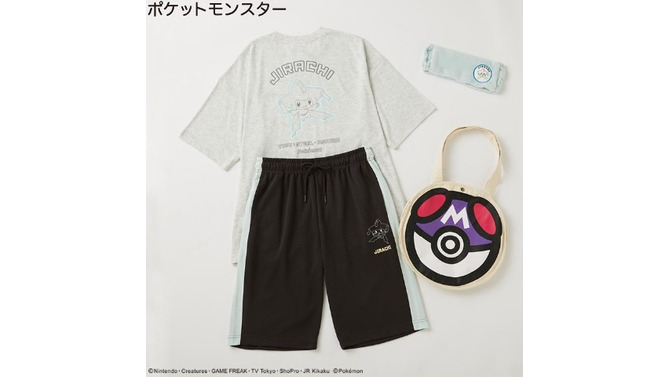 「ポケモン」アパレルが本日5月26日12時よりアベイルにて予約開始！ミミッキュなど全4種、ジラーチのトートバックはマスターボールデザインに