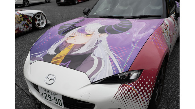 ホロライブ・ラプ様の痛車＆痛バイクが奥伊吹に集う！誕生日配信にあわせたファンの熱量が物凄かった【フォトレポ】