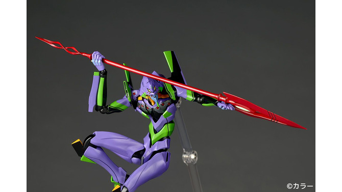「エヴァ初号機」アクションフィギュアの決定版！A.Tフィールドの展開、“カシウスの槍”など劇中シーンを再現するオプションも充実