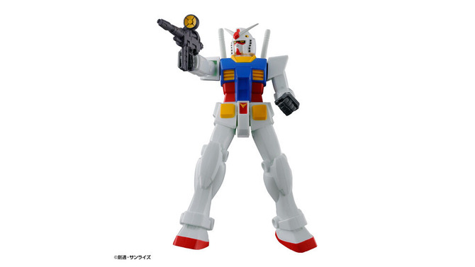 起動音が鳴る「ガンダム」「ザク」「シャア専用ザク」がサウンド戦士で立体化ーレトロな雰囲気を踏襲した“プチ可動”を楽しめる