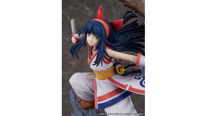 サムスピ屈指の美少女戦士「ナコルル」がフィギュア化！宝刀・チチウシ構える姿を再現、ダイナミックに翼広げる「ママハハ」も付属