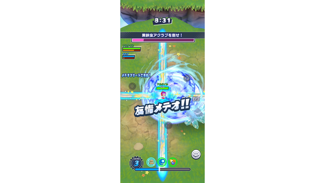 友情メテオでド派手に連携！3人協力のバトルシステムに進化した『メテオアリーナ・スターズ』先行プレイレポ＆開発者インタビューをお届け