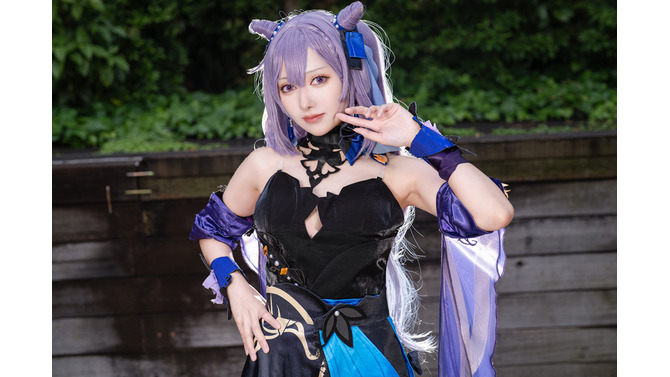 刻晴『原神』／朝香 ナホ（X：@nahohon_）
