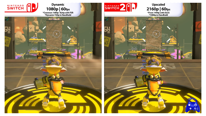 『スプラトゥーン3』アップデート後は「スイッチ2」で4K/60fps対応。比較動画でわかった歴然とした差