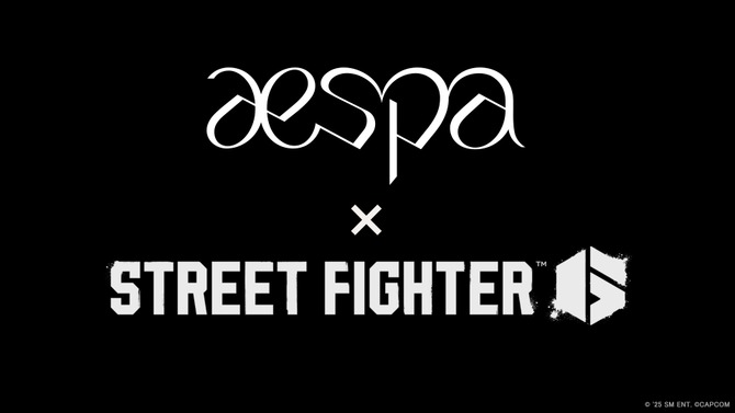 『スト6』×人気韓国ガールズグループ「aespa」コラボが決定！公式Xではロゴが公開され詳細は続報に期待