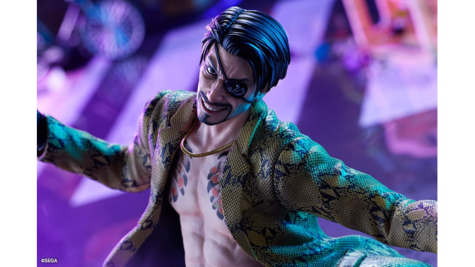 “嶋野の狂犬”の狂気を再現！『龍が如く』より、「真島吾朗」1/6スケールフィギュアが予約受付開始ーバキバキの腹筋や背中の刺青まで見どころ満載
