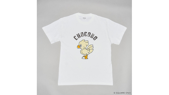 『FF』チョコボやサボテンダーが可愛いTシャツに！かすれた風合いのプリントもオシャレ