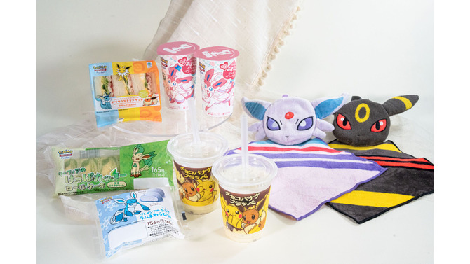 ファミマにて『ポケモン』キャンペーンが6月24日より開催！イーブイとその進化形をイメージしたオリジナル商品を発売ー『ポケポケ』プレゼントコード配布も