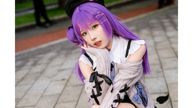 常闇トワ「ホロライブ」／火火（Instagram：ka______f）