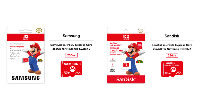 「スイッチ2」一緒に買うSDカードの種類に要注意！「Express」と「Extreme」はまったく別物