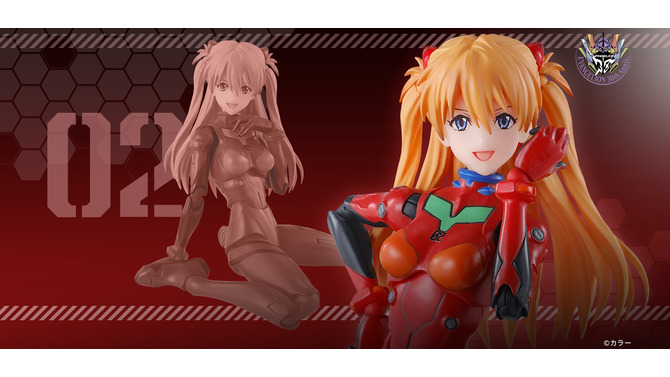 アスカらしい勝ち気なポーズが決まる！「ヱヴァ新劇場版」からプラグスーツ姿でアクションフィギュア化