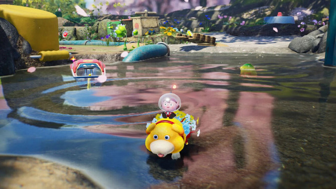 ピクミン4　ゲーム内での1シーン