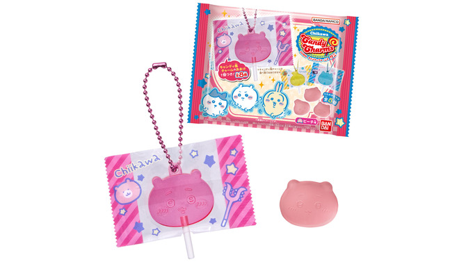「ちいかわ キャンディチャームズ グミ」が7月14日発売！まるで本物のキャンディのような、カラフルボールチェーン付チャーム全8種