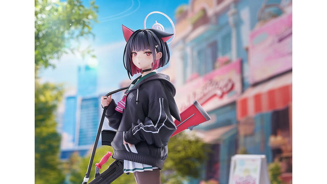 『ブルアカ』より「カズサ」 1/7スケールフィギュアが予約受付開始！クールな立ち姿と可愛さの絶妙なバランスを表現