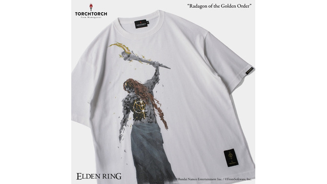 『エルデンリング』黄金律、ラダゴンがドット絵に！？TORCH TORCHの新コラボTシャツがカッコいい