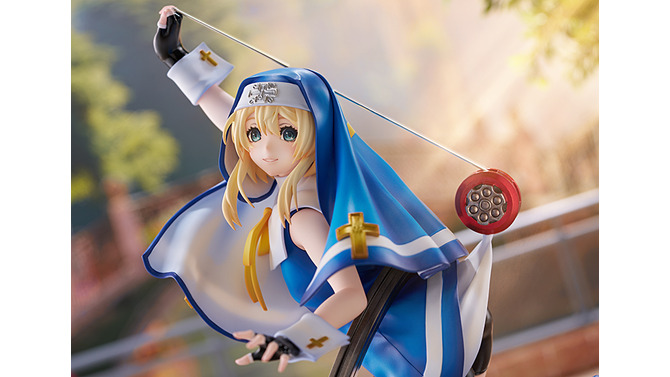 チラリと見える素肌が眩しい！『ギルティギア イグゼクス』シリーズから「ブリジット」が立体化―特徴的な青い服などバッチリ再現