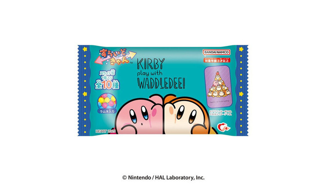 『星のカービィ』缶ケース付きお菓子が可愛い！一緒に遊ぶ“カービィとワドルディ”など全10デザイン