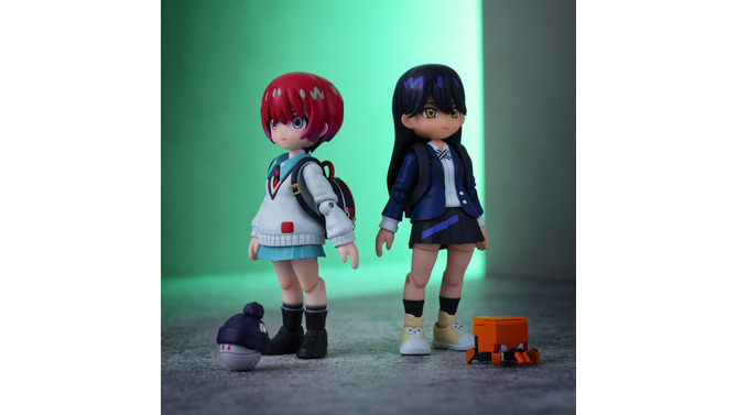 「ガンダム ジークアクス」マチュ＆ニャアンのデフォルメ可動フィギュアが可愛い！ハロにコンチ、印象的な照れ顔まで付属パーツも豪華