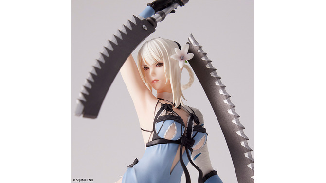 大胆に魅せる脚、背中など見どころ満載！『ニーアレプリカント』より「カイネ」が双剣を携えたキービジュアルの姿で立体化