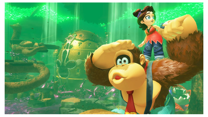 『ドンキーコング バナンザ』初代スイッチで開発を続けていたらこんな感じだった？開発中のグラフィック比較画像が「開発者に訊きました」で公開